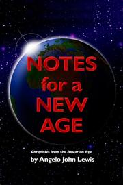 Cover of: Notes for a New Age