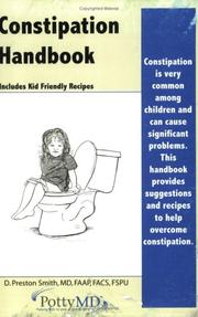 Cover of: Constipation Handbook-Includes Kid Friendly Recipes | 