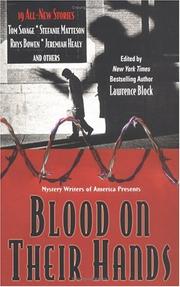 Cover of: Blood on their hands by Lawrence Block