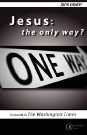 Cover of: Jesus: The Only Way?