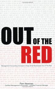 Cover of: Out Of The Red by Pam Newman