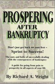 Cover of: Prospering After Bankruptcy