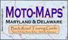 Cover of: Moto-Maps Maryland & Delaware