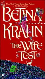 Cover of: The wife test by Betina M. Krahn