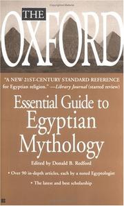 Cover of: The Oxford Essential Guide to Egyptian Mythology by Oxford University Press, Oxford University Press