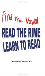 Cover of: Find the Vawol - Read the Rime - Learn to Read