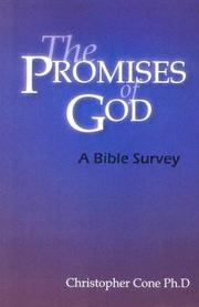 Cover of: The Promises of God by Christopher Cone