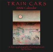 Cover of: Train Cars by Tim Davis