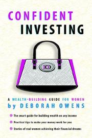 Cover of: Confident Investing by Deborah Owens