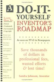 Cover of: A Do-It-Yourself Inventor's Roadmap by Sandra Johnson