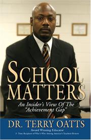 Cover of: School Matters | Terry Oatts