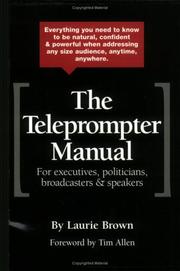 Cover of: The Teleprompter Manual