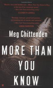 Cover of: More than you know by Margaret Chittenden