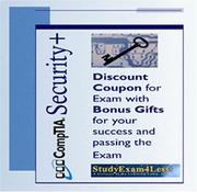 Cover of: CompTIA Security+ Exam Coupon + CompTIA Security+ SY0-101 Practice Test