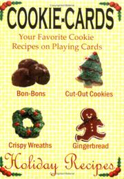 Cover of: Cookie-Cards Holiday Recipes "deck of cards"