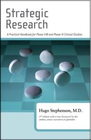 Cover of Strategic Research by hugo stephenson
