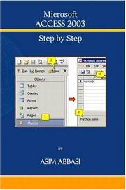 Cover of: Microsoft Access 2003 Step by Step