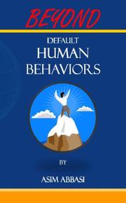 Cover of: Beyond Default Human Behaviors | Asim Abbasi