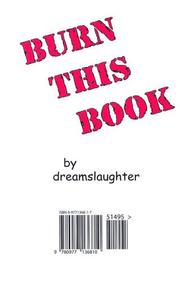 Cover of: Burn This Book | Dreamslaughter