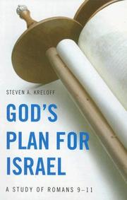 Cover of: God's Plan For Israel