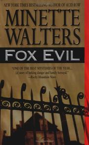 Cover of: Fox Evil by Minette Walters