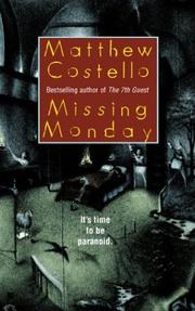 Cover of: Missing Monday by Matthew J. Costello