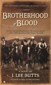 Cover of: Brotherhood of blood by J. Lee Butts