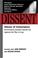 Cover of: Dissent