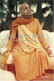 Cover of: Memories: Anecdotes of a Modern-Day Saint, Vol. 3