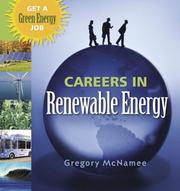 Careers in renewable energy by Gregory McNamee