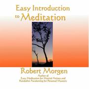 Robert Morgen's Easy Introduction to Meditation by Robert Morgen