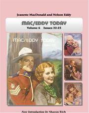 Cover of: Mac/Eddy Today: Volume 6, Issues 22-25: Jeanette MacDonald and Nelson Eddy Magazine Compilations