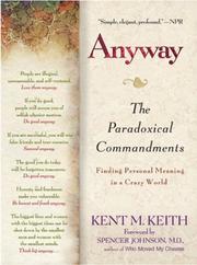Cover of: Anyway: The Paradoxical Commandments