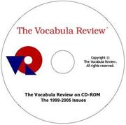 Cover of: The Vocabula Review on CD-ROM: 1999-2005