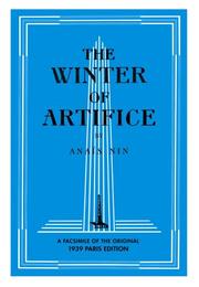 Cover of: The Winter of Artifice by Anaïs Nin, Anaïs Nin