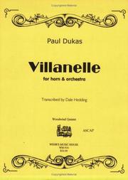 Cover of: Villanelle for Horn & Orchestra: Woodwind Quintet