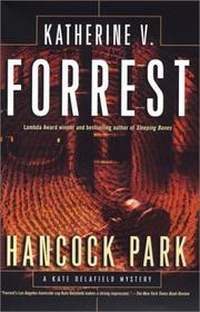 Cover of: Hancock Park by Katherine V. Forrest