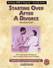 Cover of: Starting Over After a Divorce: Does God Care?