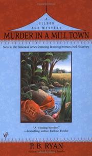Cover of: Murder in a mill town: [a gilded age mystery]