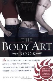 Cover of: The Body Art Book by Jean-Chris Miller