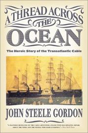 Cover of: A Thread Across the Ocean by John Steele Gordon