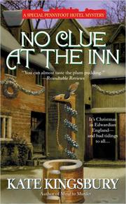 Cover of: No Clue at the Inn (Pennyfoot Hotel Mysteries)