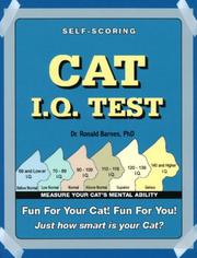 Cover of: Cat IQ Test: Fun for You, Fun for Your Pet. How Smart Is Your Cat?