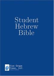 Student Hebrew Bible by David W. Rankin