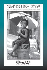 Cover of: Giving USA 2006 by Melissa S. Brown