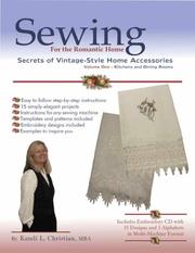 Cover of: Sewing for the Romantic Home