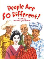 Cover of: People Are So Different!