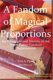 Cover of: A Fandom of Magical Proportions by Erin A. Pyne, Erin A. Pyne