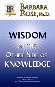 Cover of: Wisdom on the Other Side of Knowledge