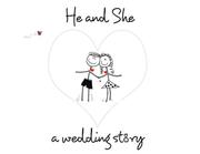 Cover of: He and She ~ A Wedding Story